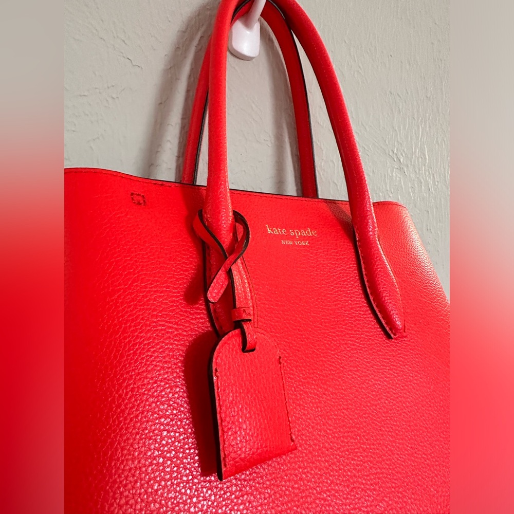Bright Red Kate Spade Tote